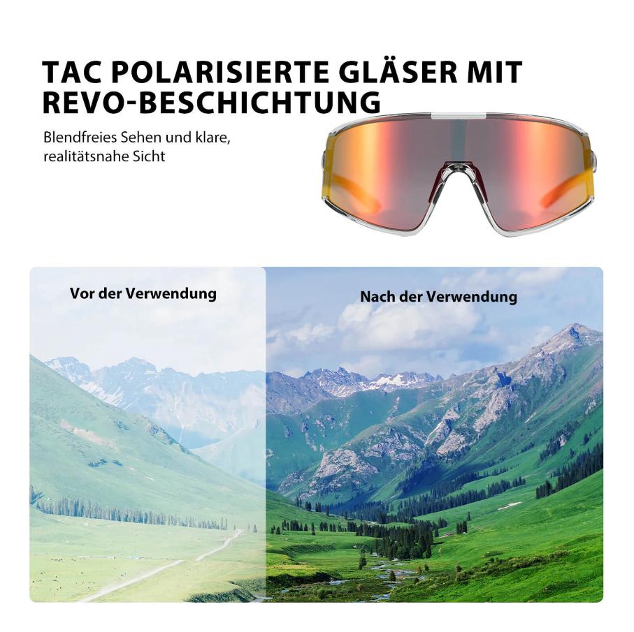 SP376 Gafas De Sol Deportivas Polarizadas