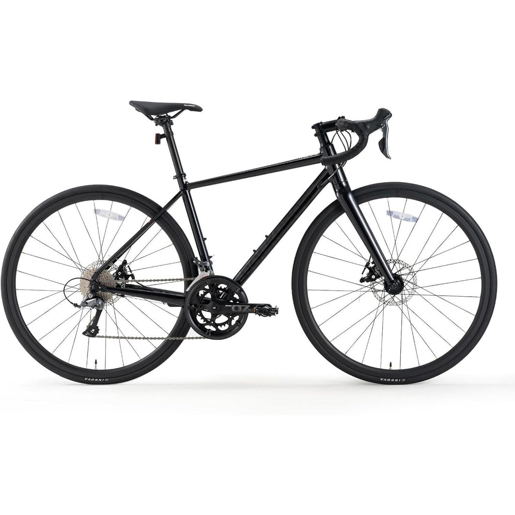 BICICLETAS DE CARRETERA ROCKBROS SPIN W2M, marco de aluminio, Shimano Claris 2×8 velocidades, frenos de disco mecánicos, bicicleta ligera para mujeres y hombres, comodidad y control en viajes largos