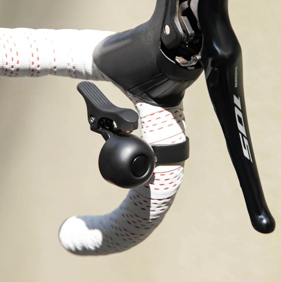 ROCKBROS Campana de bicicleta de carretera para manillar curvado de 27-30 mm - Aleación de cobre, sonido nítido, se puede usar en ambos lados, resistente al salpicaduras