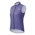 ROCKBROS chaleco de ciclismo para mujer cortavientos, ultraligero y transpirable, ajuste entallado con elementos reflectantes, cremallera bidireccional YKK para máxima libertad de movimiento