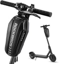ROCKBROS Bolsa para scooter 2/3L, bolsa delantera para patinete eléctrico, bolsa de transporte para scooter, 100% impermeable y robusta (carcasa rígida de EVA), bolsa de manillar imprescindible para Xiaomi Mijia M365 / M365 Pro/Segway ES/Faltrad Eva