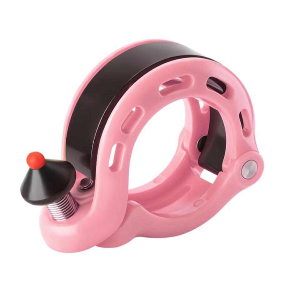 ROCKBROS campana de bicicleta oculta 100 dB resistente a la lluvia y al óxido con 5 colores para manubrio compatible con 22,2 mm/25,4 mm/31,8 mm portátil y cómoda