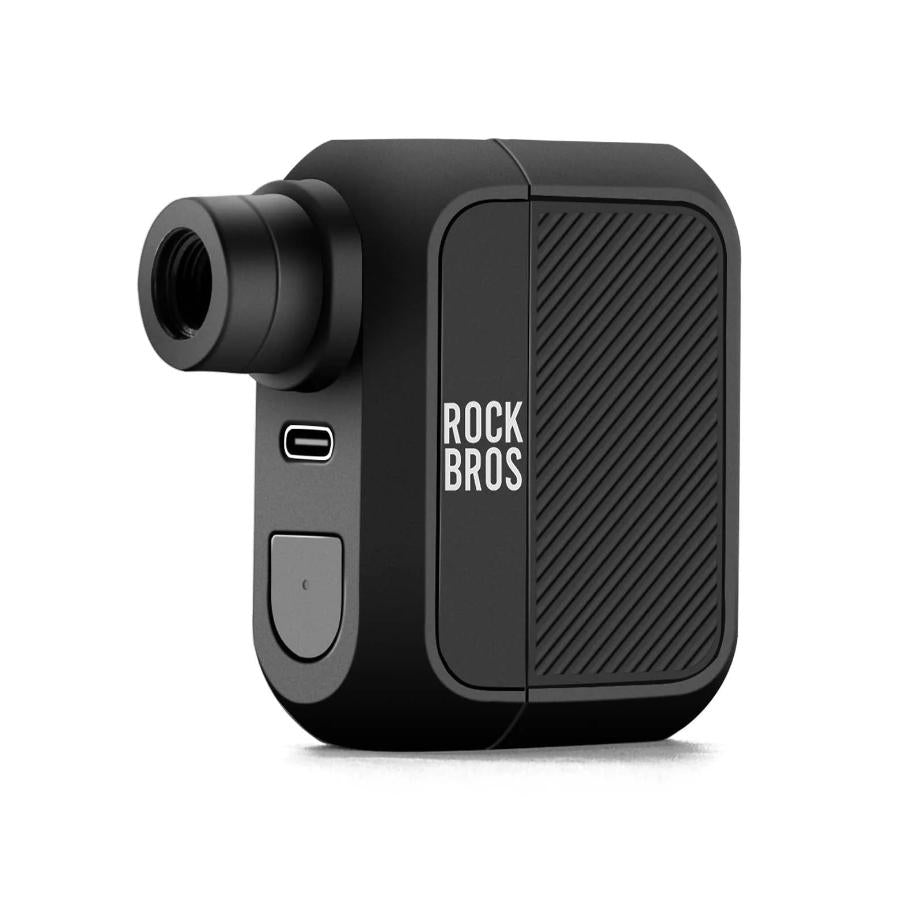 ROCKBROS AS110 mini bomba de aire a batería: 120 PSI, presión Turbo, más pequeña #E-Pumpe, USB-C de carga rápida.Tu salvavidas para llevar, larga autonomía para impresiones óptimas y diseño portátil para #Rennrad, #MTB & #Ebike