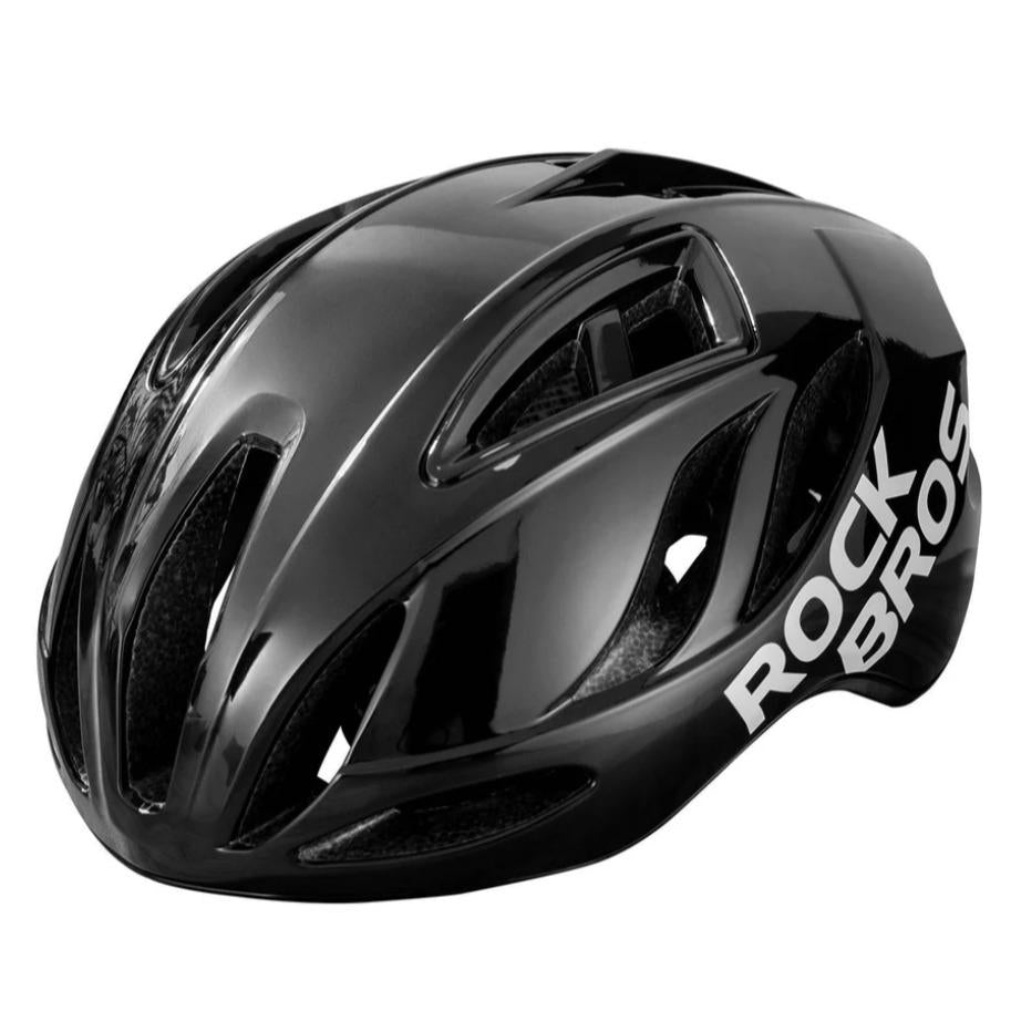 ROCKBROS Casco de bicicleta certificado CE 58-62 cm Casco urbano ajustable Ventilación Unisex Carcasa de policarbonato (PC) y forro de EPS Materiales de alta calidad Acolchado desmontable y correa de barbilla