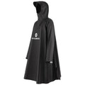 ROCKBROS Impermeable reutilizable, poncho de lluvia con capucha, chaqueta impermeable plegable, multiusos para bicicleta, camping, senderismo y pesca, para hombres y mujeres