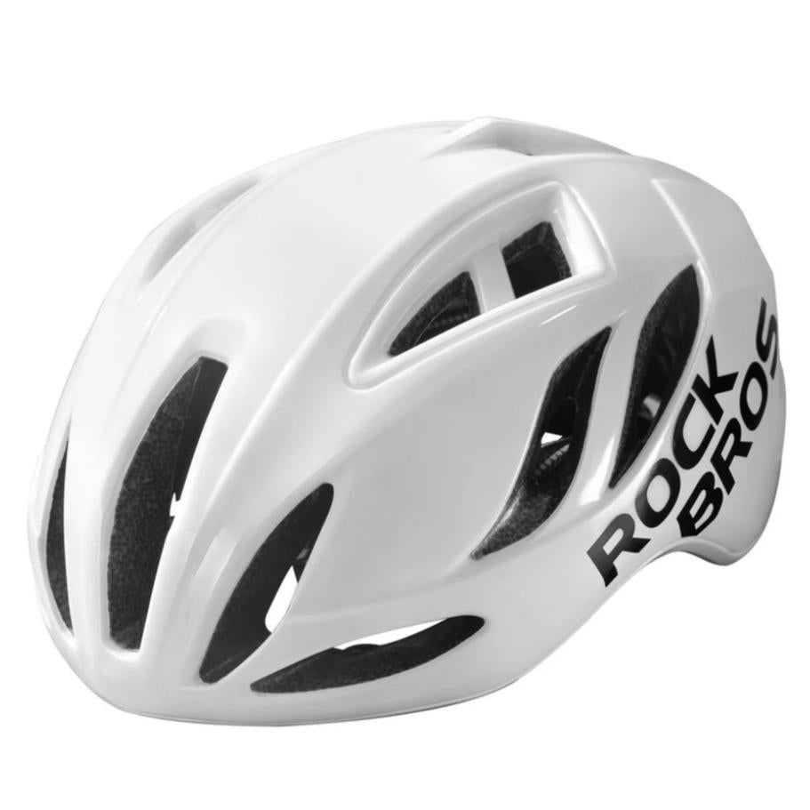 ROCKBROS Casco de bicicleta certificado CE 58-62 cm Casco urbano ajustable Ventilación Unisex Carcasa de policarbonato (PC) y forro de EPS Materiales de alta calidad Acolchado desmontable y correa de barbilla
