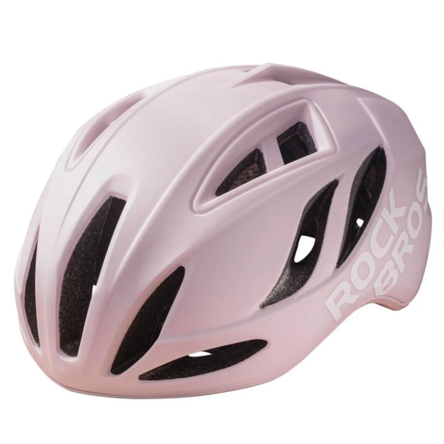 ROCKBROS Casco de bicicleta certificado CE 58-62 cm Casco urbano ajustable Ventilación Unisex Carcasa de policarbonato (PC) y forro de EPS Materiales de alta calidad Acolchado desmontable y correa de barbilla