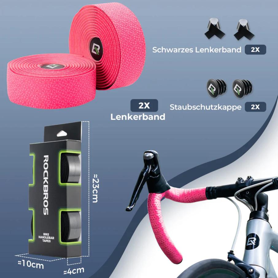 ROCKBROS Cinta para manillar de bicicleta Cinta de agarre larga 220cm para MTB Bicicleta de carretera Cuatro colores