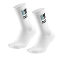 ROCKBROS Calcetines Ciclismo Bicicleta Hombre Mujer, Calcetines Ciclismo Transpirables para Ciclismo, Correr, Fitness, Entrenamiento, Calcetines Cómodos con Talón Reforzado & Tira Antideslizante en el Empeine, 36-46