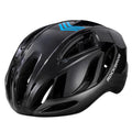 ROCKBROS casco de bicicleta urbano ajustable color negro brillante sobre fondo blanco