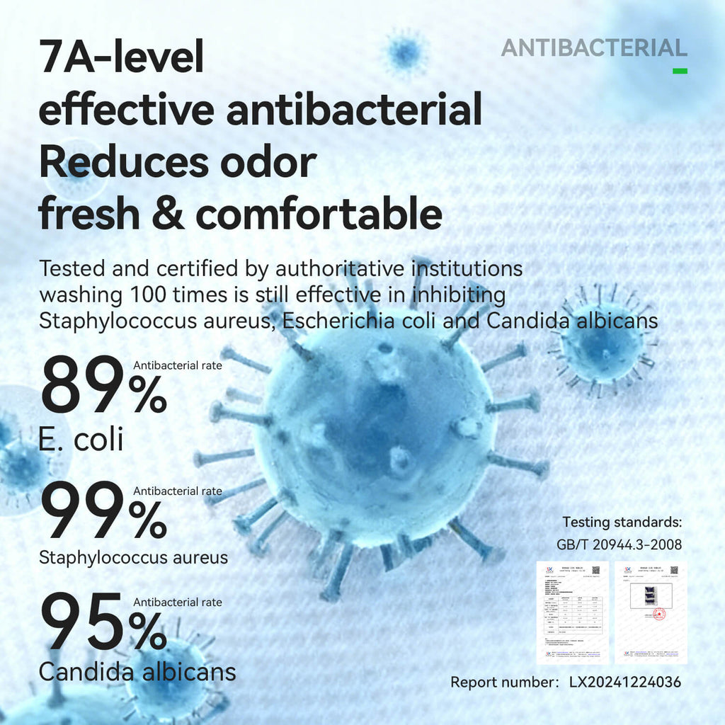ROCKBROS calcetines de ciclismo con tratamiento antibacteriano 7A que elimina malos olores